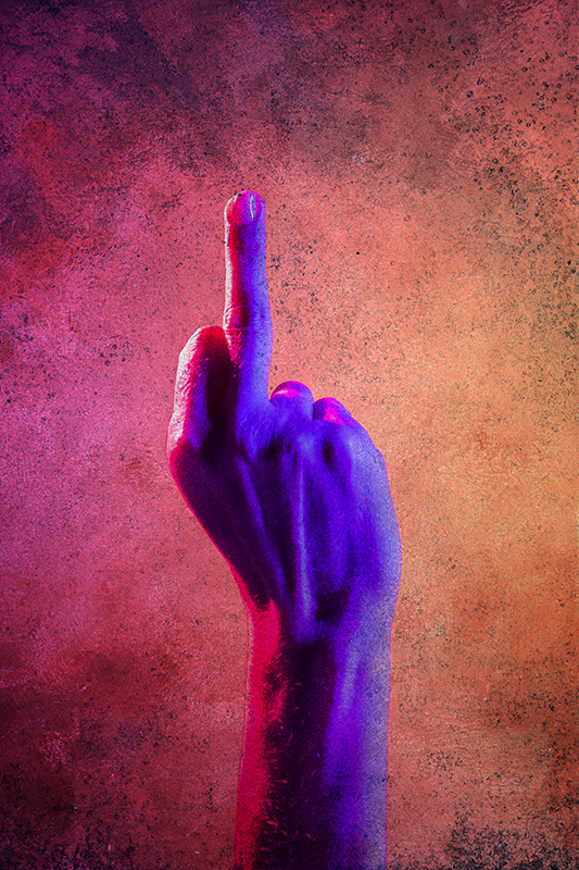 Poster for teenager f*ck you - TenStickers