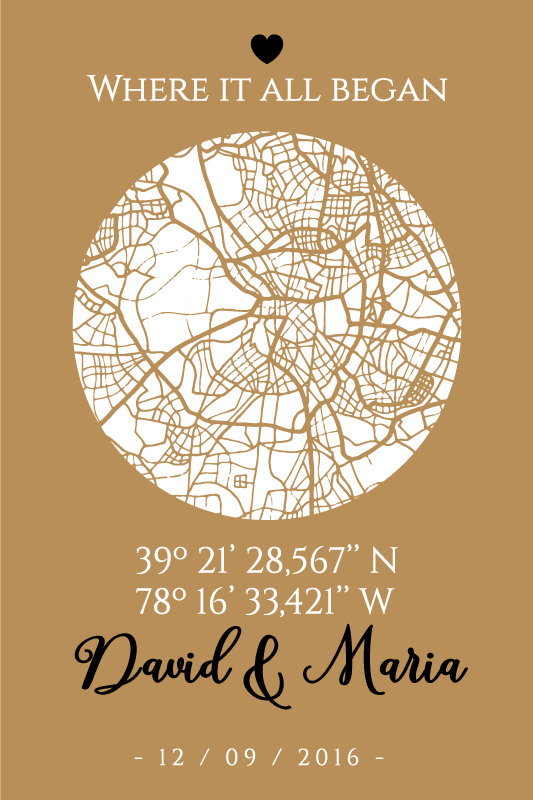 Living room poster where it all began - TenStickers