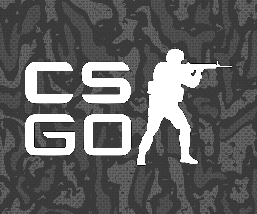 Video game poster counter-strike global offensive design - TenStickers