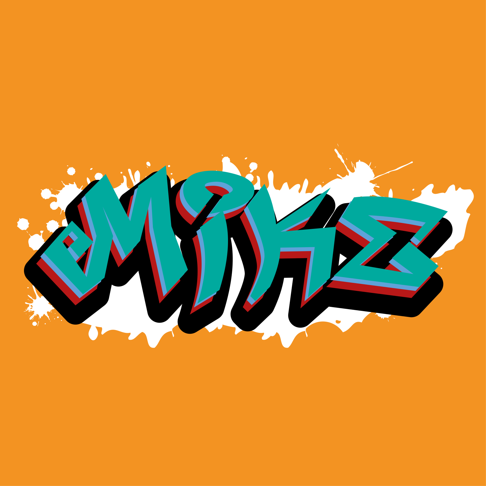 Customisable poster with chic typography design - TenStickers