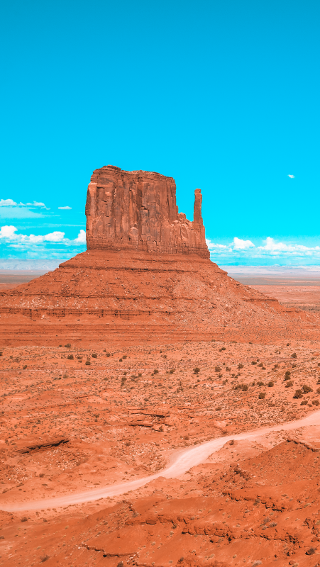 Landscape poster usa desert view - TenStickers