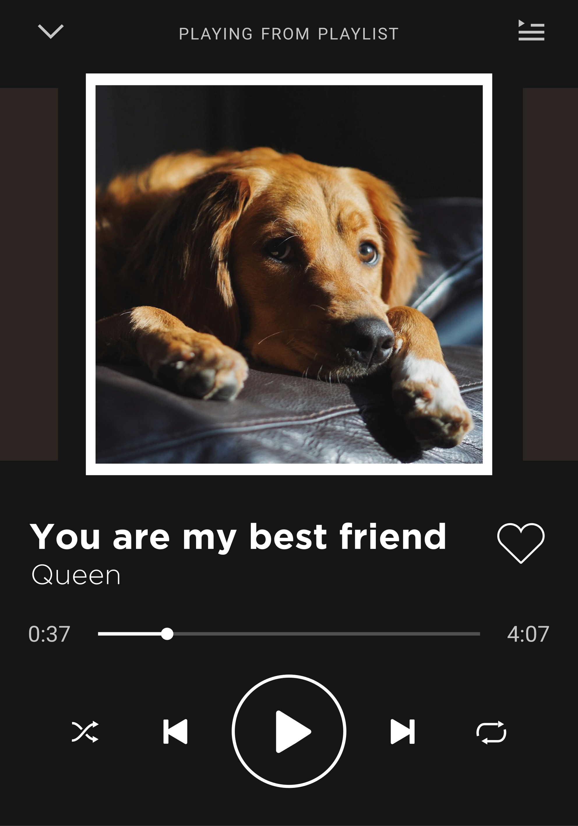 Customizable music player music poster - TenStickers