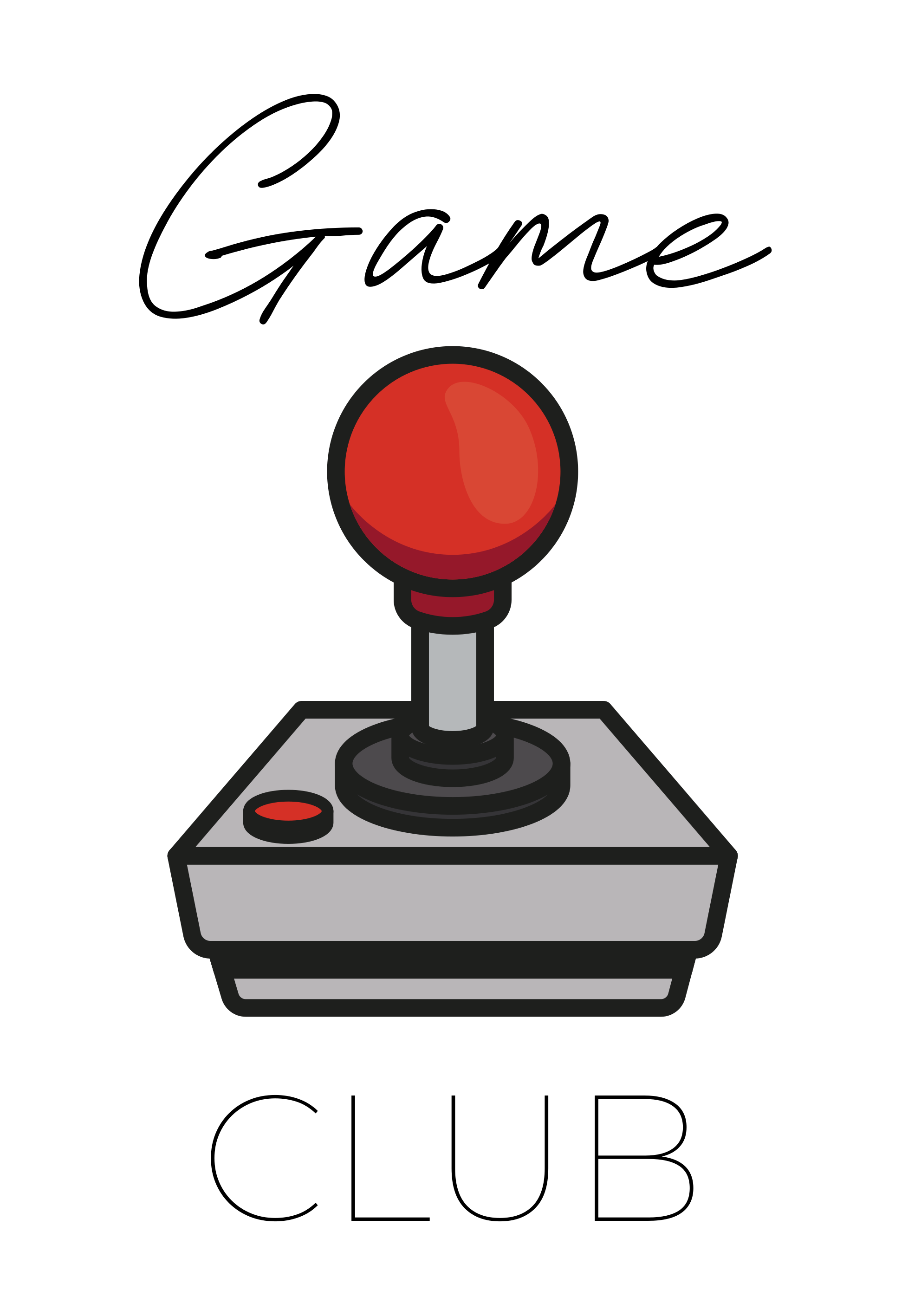 game club video game poster - TenStickers