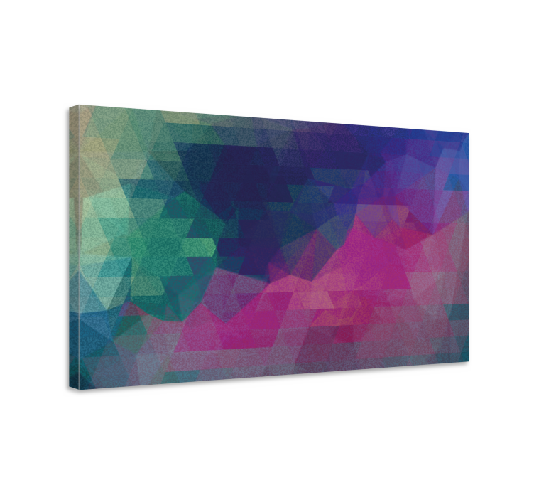 mosaico abstracto colorido mosaic canvas prints - TenStickers