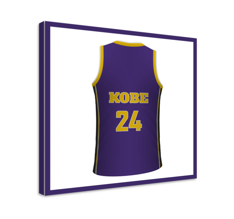 Kobe Bryant cool lakers teen canvas prints - TenStickers