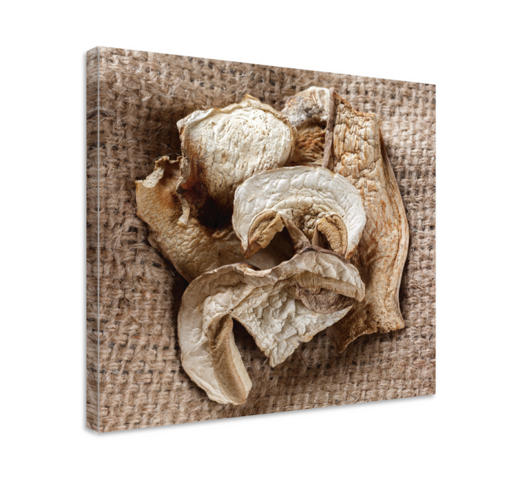 Flowers canvas dried mushroom bouquet - TenStickers