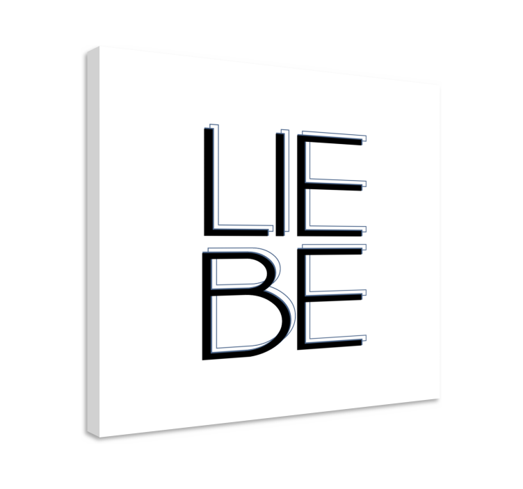 Quote canvas typography art - TenStickers