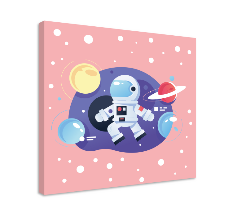 SPACE ADVENTURE EXPLORER gamer wall print - TenStickers