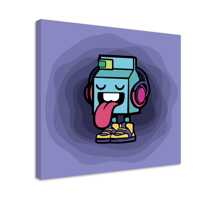 Milky character graffiti cartoon mouse pad - TenStickers
