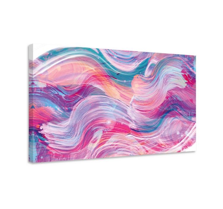 Colorful Swirl Patterns abstract wall art  1 - TenStickers