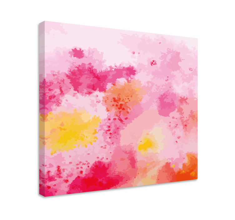 Colorful acrylic brush bedroom wall prints - TenStickers