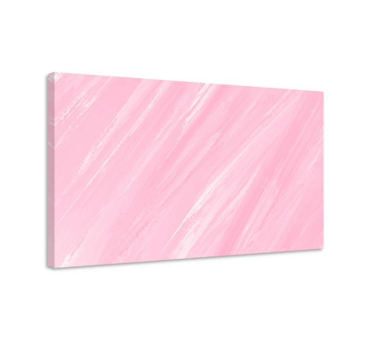 Kawaii Style pink paint canvas art prints - TenStickers