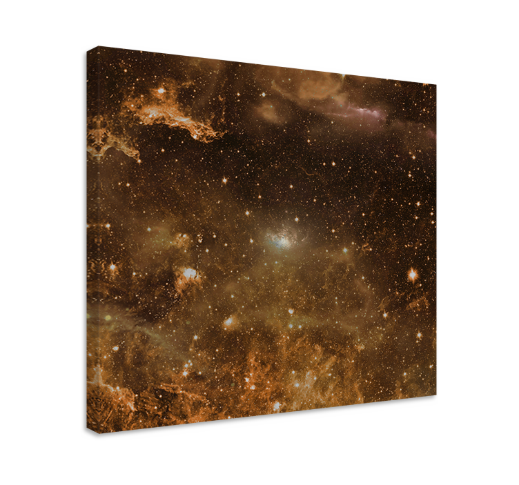 Landscape canvas celestial starfield artwork - TenStickers