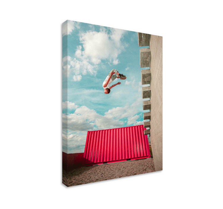 Parkour poster print design - TenStickers