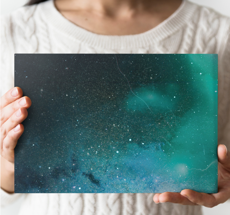 Abstract wall art 1 starry celestial scene - TenStickers