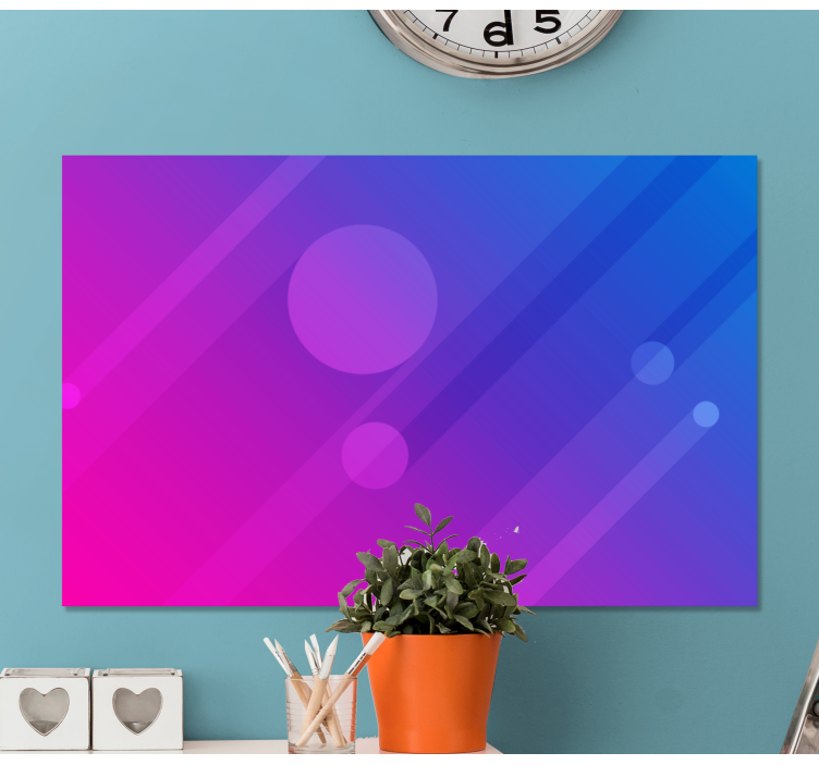 Collection gradient fluid  modern canvas - TenStickers