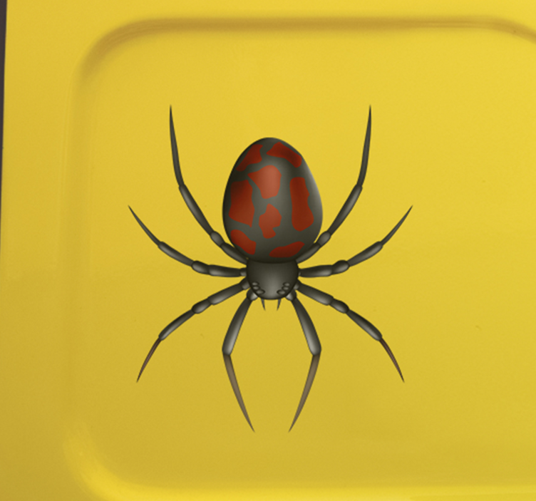 3d realistic spider Car Sticker - TenStickers