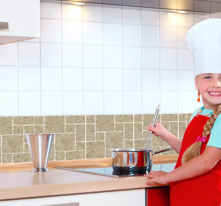 Marble Bathroom Tile Sticker - TenStickers