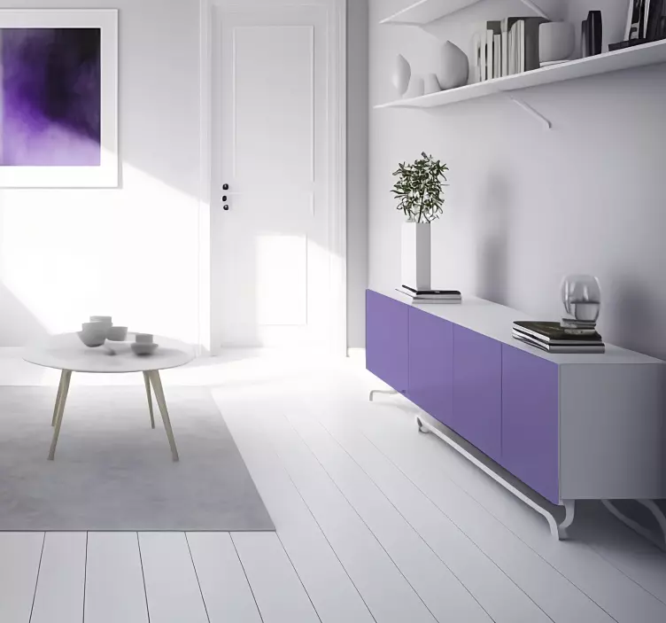 Light purple furniture decal  3600 - TenStickers
