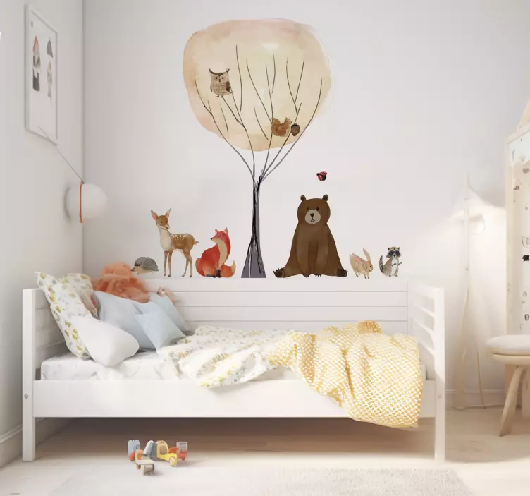 Animals wild animal decal - TenStickers