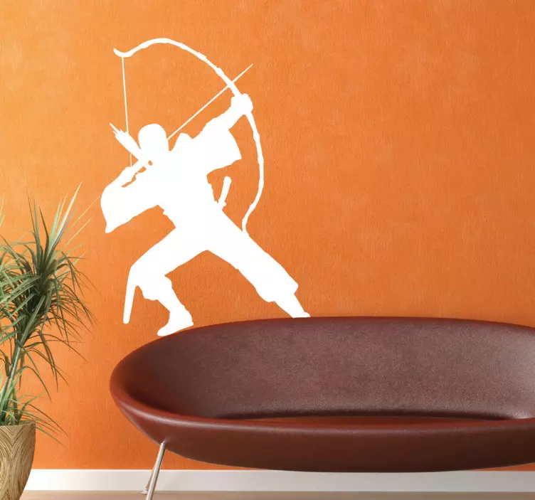 Archer Warrior Sticker - TenStickers