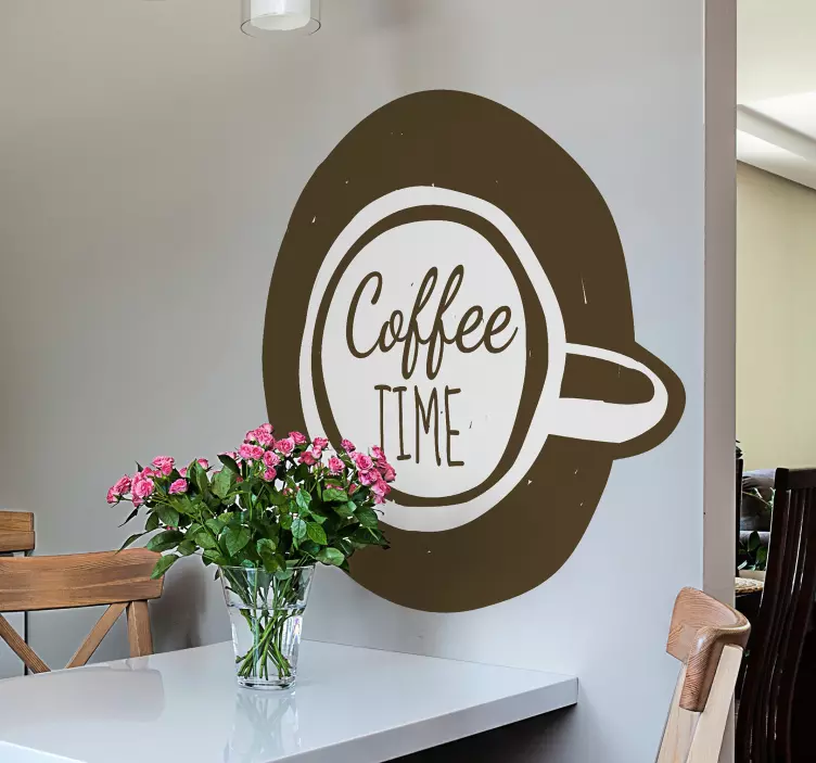 Brew Hour cuisine wall sticker - TenStickers