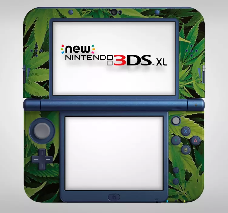 Cannabis Plant Nintendo Sticker - TenStickers