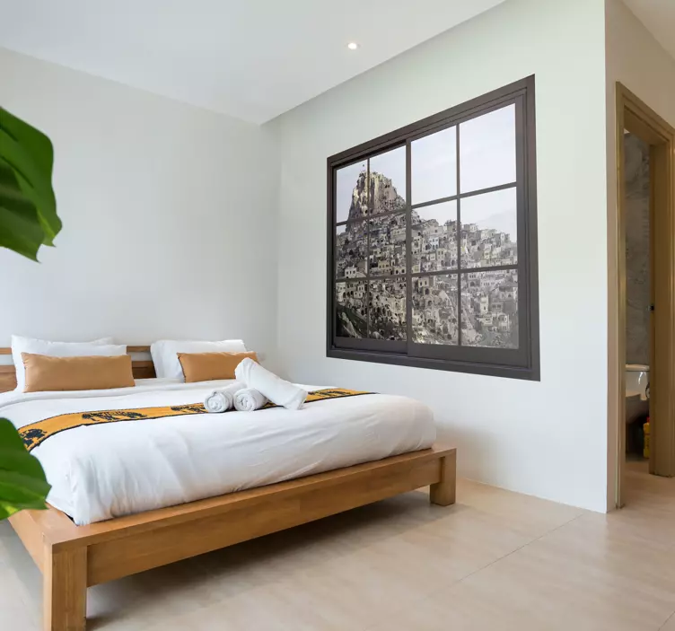 Cappadocia castle travel stickers - TenStickers