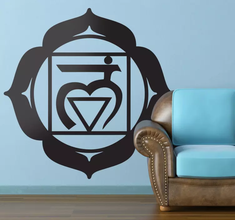 Chakra Muladhara Decorative Sticker - TenStickers