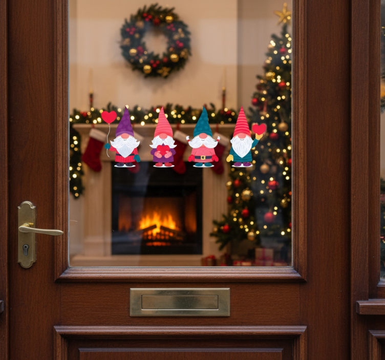 Christmas sticker santa's helpers - TenStickers