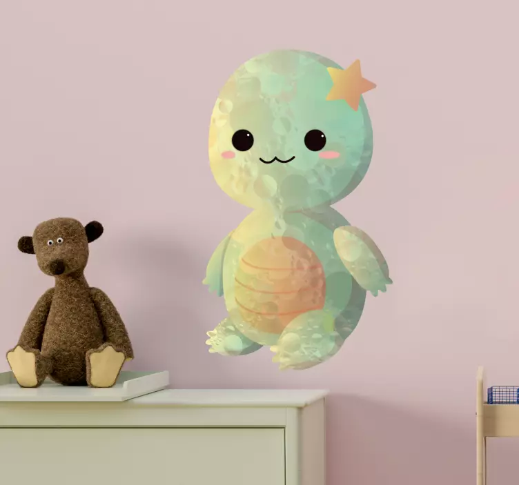 Cute Baby Creature wall stickers for kid - TenStickers