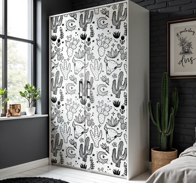 Desert furniture sticker - TenStickers