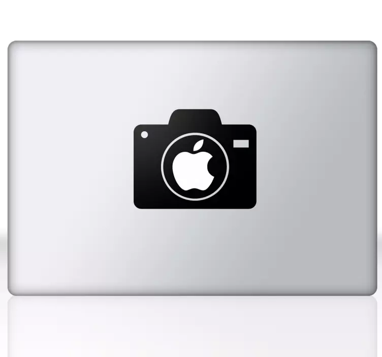 Digital Camera MacBook Sticker - TenStickers
