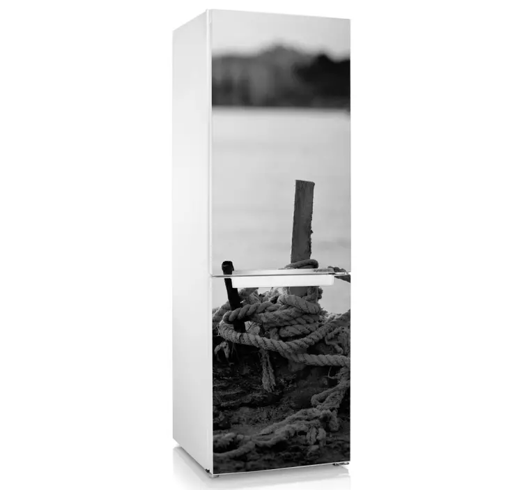 Docks Fridge Sticker - TenStickers