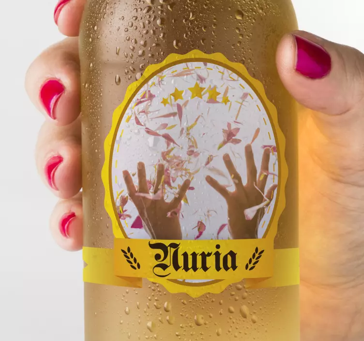 Drinks banner party sticker - TenStickers