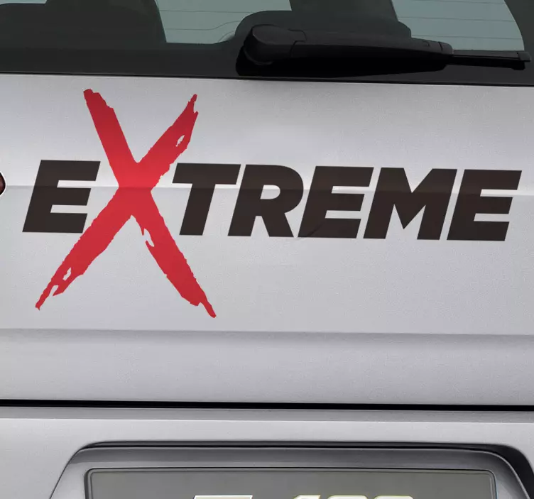 Extreme Vehicle Decoration Sticker - TenStickers