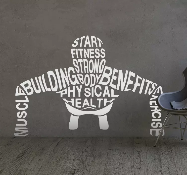 Gym Inspiration Sticker - TenStickers