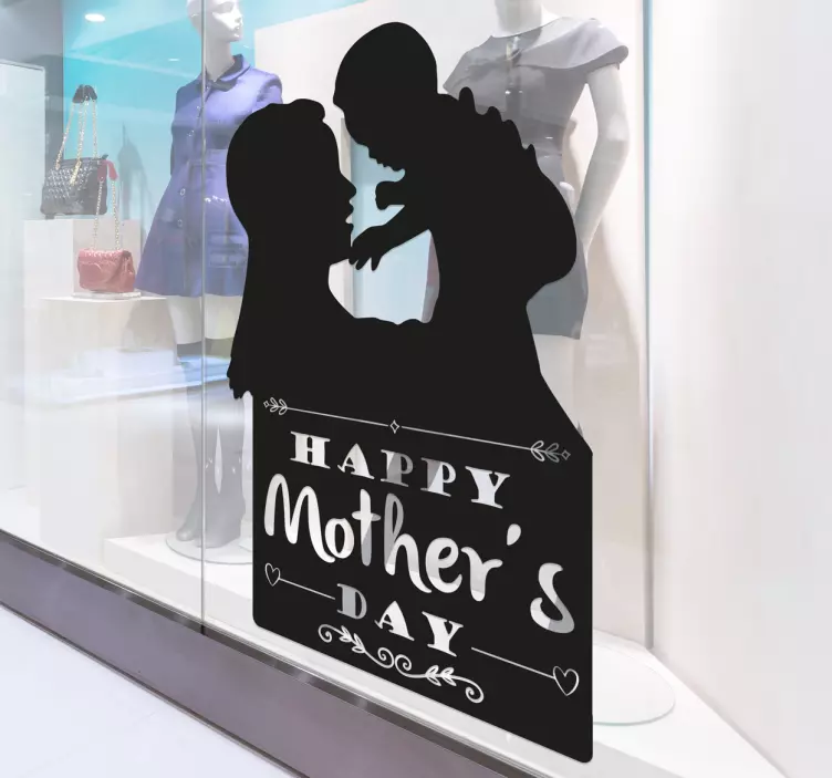 Happy Mother's Day Sticker - TenStickers