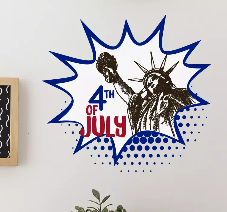 Independency Day sticker - TenStickers