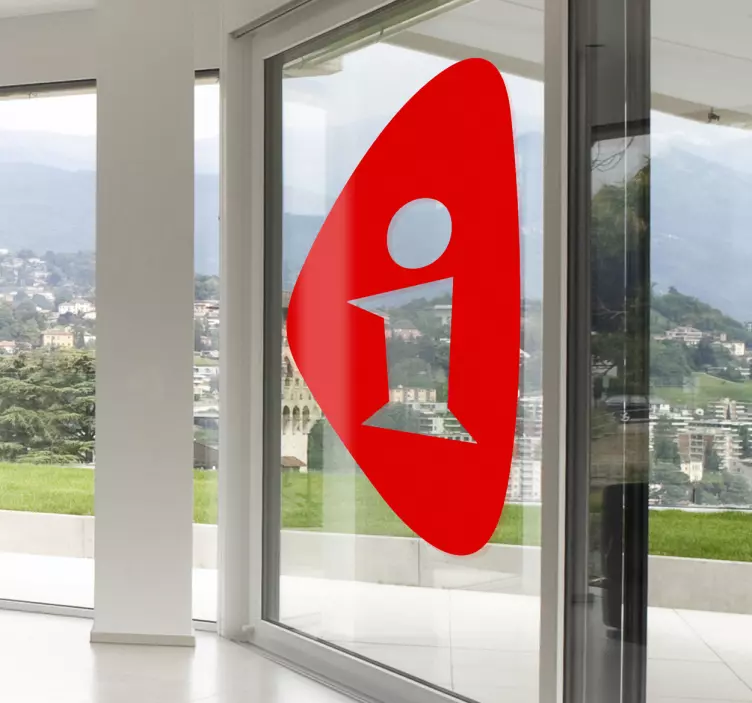 Information Point Sign Decal - TenStickers