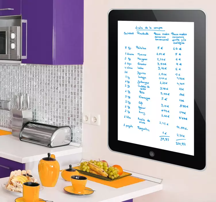 iPad Whiteboard Sticker fror you - TenStickers