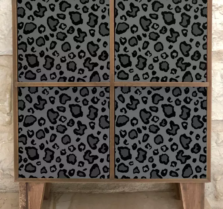 Leopard Print Pattern object sticker - TenStickers