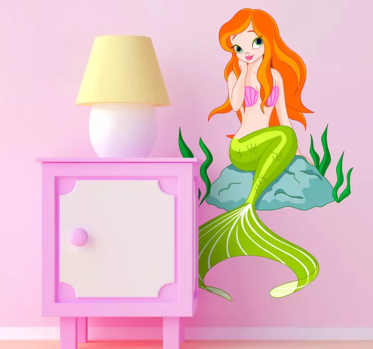 Mermaid Kids Sticker - TenStickers