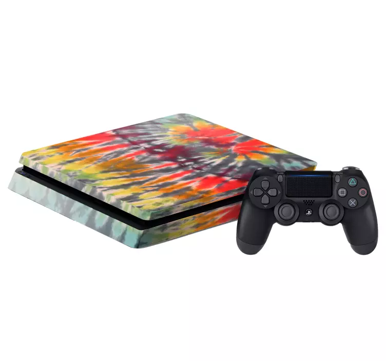 Multicolour PS4 Skin Sticker - TenStickers