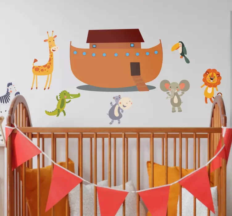 Noah´s Ark Wall Sticker - TenStickers