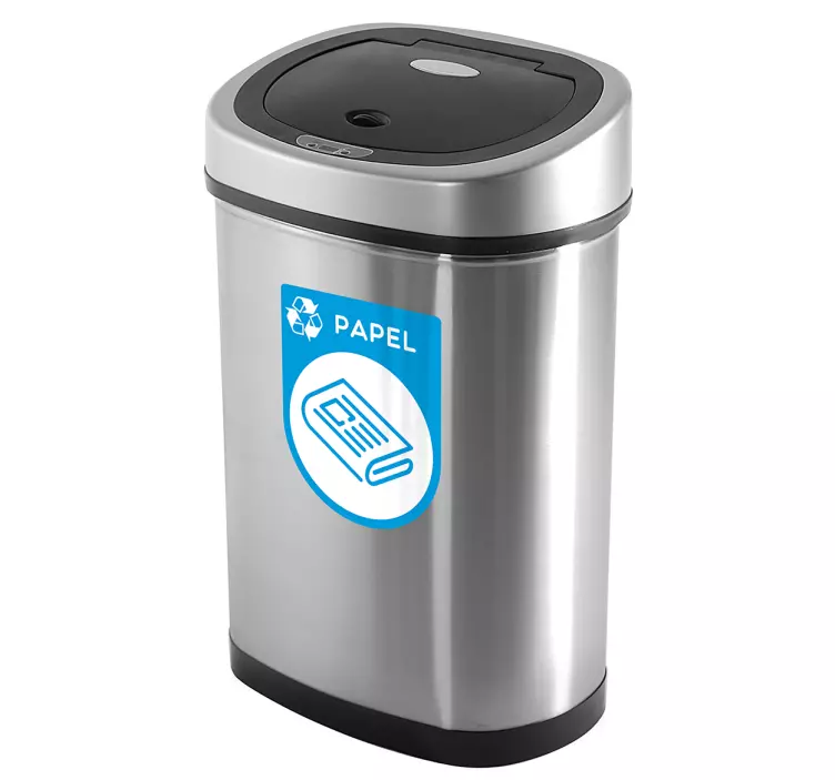 Paper container iconic emoji sticker - TenStickers