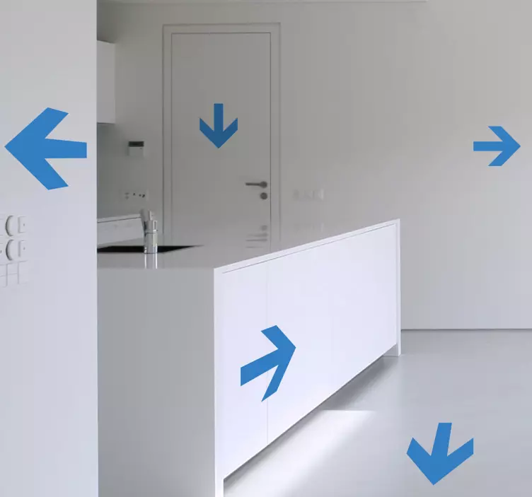 Set of Arrows Decorative Stickers - TenStickers