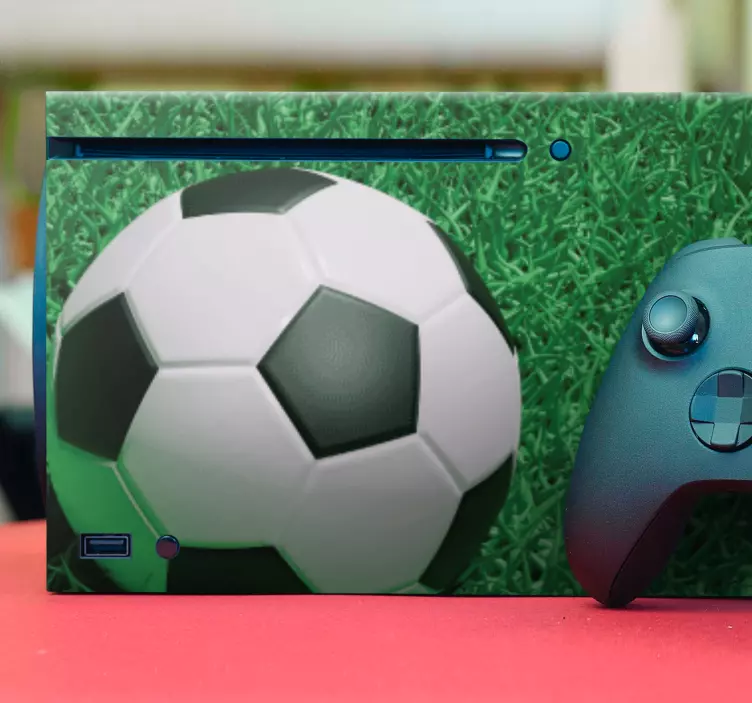 Soccer Ball Cover xbox wrap - TenStickers
