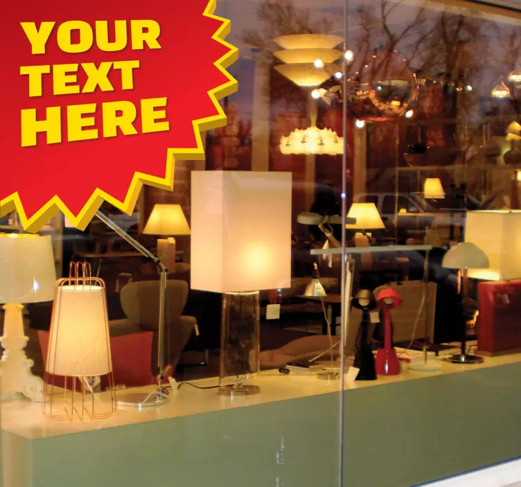 Special Offer Customisale Label Sticker - TenStickers