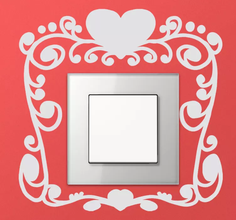St Valentine Switch Sticker - TenStickers